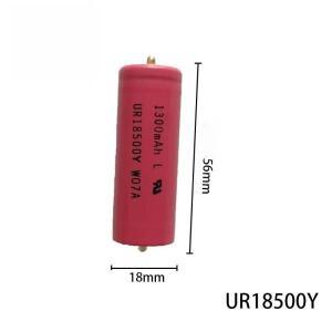 새로운 오리지널 UR18500Y 3.7V/ 1300mAh 충전식 리튬 배터리, 브라운 면도기 720s-4 790cc-4 7 시리즈 9