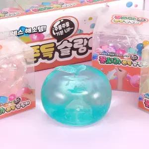꽃사과 쫀득 슬랑이 - 말랑이 스트레스볼 장난감 -1p