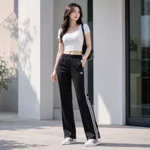 [아디다스] 긴바지 파이어버드 루즈 트랙 팬츠 여성 블랙 KD7976