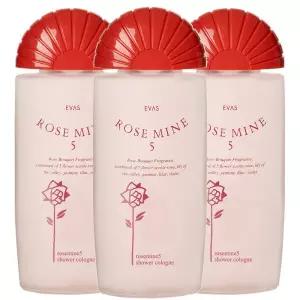 에바스 로즈마인 5 샤워코롱 185ml X 3개 로즈부케향