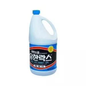 유한락스 레귤러 2L 6개입 1박스 화장실 청소 주방 세정제 액체형 대용량 용품 곰팡이제거