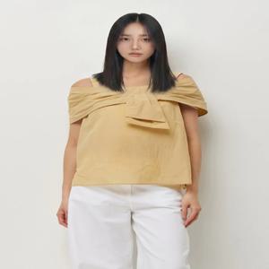 [AK분당점] [시슬리] 하모니 리본 탑  saws48631