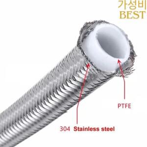8미터 AN3 유니버설 레이싱 호스 304 스테인리스 PTFE E85 연료 오일 라인 쿨러 파이프