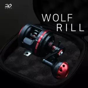 이공조구 wolf 장구통릴 200DH 릴케이스 라이트지깅 문어 낚시 쭈꾸미릴