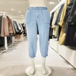 [올리비아로렌]올리비아로렌 뒷밴딩 배기 조거 데님 팬츠 vvbdl5m4396