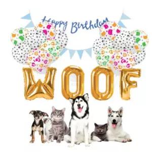 까만쿼카 펫 생일 풍선세트 생일파티소품