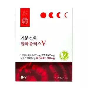 [생활약속] 생활약속 기분전환 알파플러스 V 브이 차전자피 20포 1개 dn