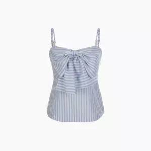[AK분당점] [에고이스트] [BLUE LABEL]리본 스트라이프 블라우스 ES2OBL12
