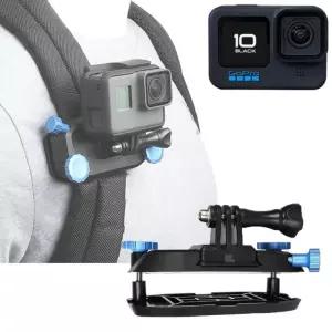 고프로 10 호환 액션캠 어깨 배낭 끈 클립 마운트 GOPRO10