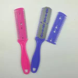머리 커트칼 헤어 빗칼 칼빗 숱가위 틴닝 K106