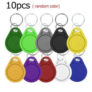NFC 태그 재기록 가능 RFID 쓰기 액세스 제어 키 카드  UID 변경 Keyfobs 토큰  복사 및 복제용  13.56MHz