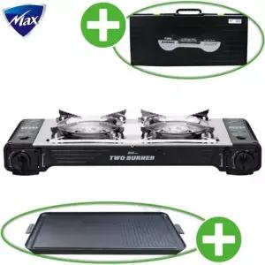 그릴포함 트윈부르스타 캠핑필수품 맥스 2구 투버너 MSD-5800S 휴대용가스렌지