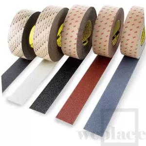 3M 논슬립테이프 검정 150mm-18M 마찰테이프 계단미끄럼방지시공