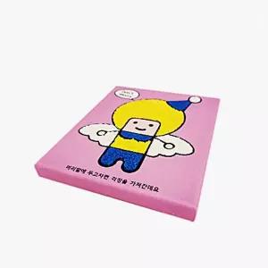 액자 관공서 어린이 키트 꼬메빔보 학교 선물 펄픽클레이 펄프 벽장식 만들기