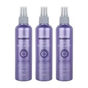 과일나라 헤어볼륨 컨퓸 슈퍼하드 워터 스프레이 252ml 3개 픽스볼륨 헤어스프레이