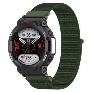 Huami Amazfit T-REX2 용  나일론 루프 스트랩 T-Rex/T-Rex 2 Pro Correa 스마트 시계 밴드 여성용 팔찌