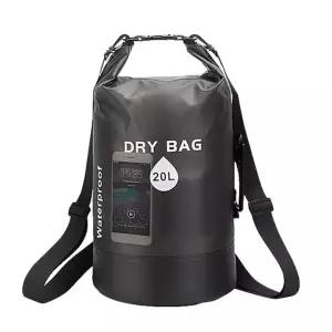 바캉스 물놀이 워터파크 생활방수 반투명 드라이백20L 드라이백 비치백 장가방 BAG 물놀이가방 수영