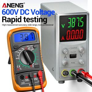 스마트 멀티미터 미니 ACDC 전압 전류 테스터 1999 카운트 저항 다이오드 HFE 버저 감지기 도구 ANENG XL83