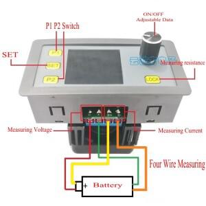 조정 가능한 정전류 전자 부하 모듈 30W 30V 5A 3.7V 12V 24V 배터리 테스터 방전 18650 용량 모니터