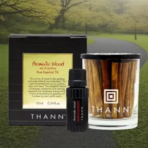THANN 에센셜 오일 아로마틱 우드 10ml 1개