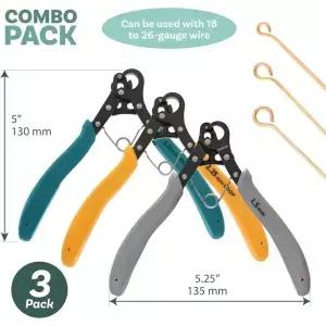 가용 와이어 플라이어 보석 제작 DIY 정밀 도구 굽힘 와인딩 수리 및 링 랩핑용