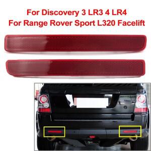 디스커버리 3 LR3 4 LR4 레인지 로버 스포츠 L320 Facelift 2010-2013 XFF500030 용 후방 범퍼 리플렉터 라
