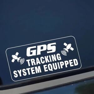 GPS 추적 시스템 장착 자동차 스티커 자체 접착 비닐 데칼 창문 앞유리 범퍼 방수 차량 액세서리