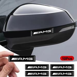 3D 에폭시 자동차 내부 및 외부 장식 스티커 (메르세데스 벤츠 호환 AMG W203 W211 용)