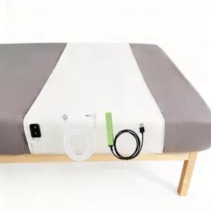 EMIKITS 접지 시트 27 x105 모든 매트리스 크기에 맞으며 20 업그레이드된 전도성 은섬유와 80 면으로