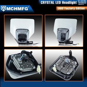 MCHMFG 바이크 오토바이 LED 헤드라이트 헤드램프 허스크바나 FC TC FE TE 2017-2022 엔듀로 로우 하이 빔