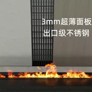 인테리어 3D 불멍 호텔 패널 가습기 스마트 ?꽃 거실
