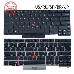미국/RU/SP/BR/JP 노트북 키보드 레노버 E480 L380 T480S T14 P14S