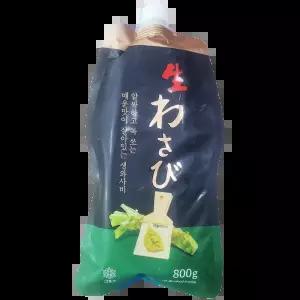 생와사비 (코우 800g) 뷔페식당 고기집 초밥김밥용 소스 잔치용