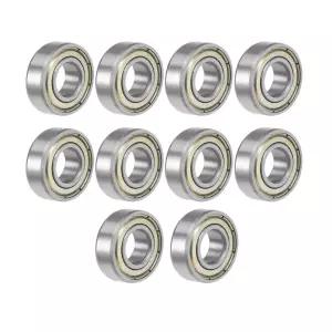 전기 모터 자전거 허브 전동 공구 및 가전제품용 Donepart 6900 ZZ 볼 베어링 10팩 10x22x6mm C3 고속 금속