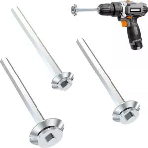 TVIX 파이프 리머 도구 세트 허브에서 SCH 40을 제거하기 위한 3Pcs PVC 1/2인치 3/4인치 1인치 헤드