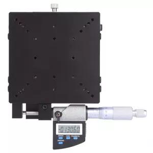 Topyond SEMX120-AS X 선형 스테이지 120x120mm 마이크로미터 플랫폼 디지털 디스플레이 번역