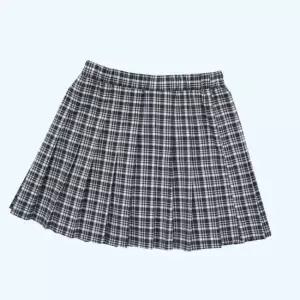 소이 네이비 체크 플리츠 주름 팬츠 바지 하의 스커트 치마 23M5852 4937881