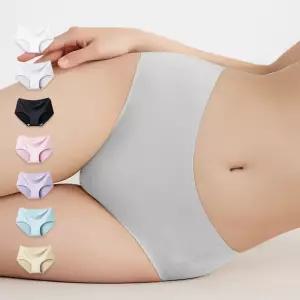 속옷 레깅스 팬티 여자 빅사이즈 여성 심리스 심플 누디 햄라인 무봉제 노라인 여성팬티