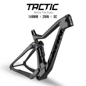 자전거프레임 LEXON M 자전거 프레임 XC 크로스 컨트리 카본 세트 풀 서스펜션 29 Boost Xfusion Shock 사