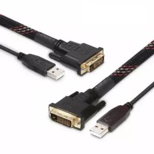 리피터 내장 DVI 케이블 20M