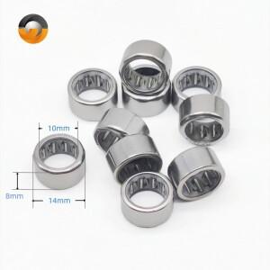 2Pcs SHF1008 10x14x8mm 스테인레스 스틸 편도 클러치 니들 롤러 베어링 낚시 릴용