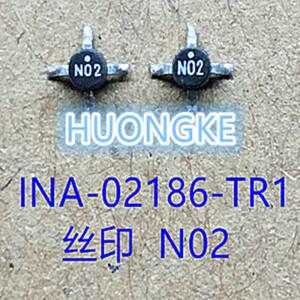 1개/몫 INA-02186-TR1 스크린 프린팅 N02 SMT-86 크로스 저잡음 전력 이득 증폭기 튜브