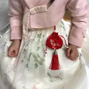 미니 복주머니 레드