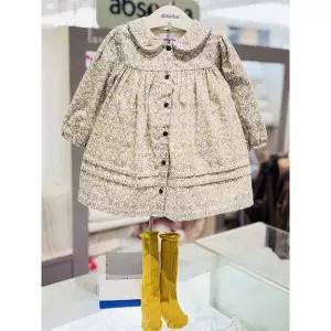 [압소바](하남점)[압소바 26FW 백일돌조카선물]리브레 원피스세트(AB2654OW01)아이보리