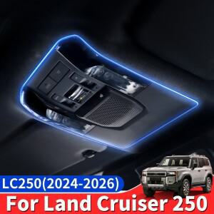 토요타 랜드크루저 프라도 LC250 FJ250 2024-2026 전면 독서등 프레임 앰비언트 라이트