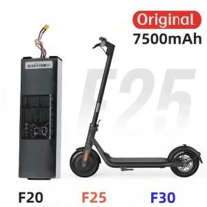 100% 전기 스쿠터용  배터리 Ninebot F20 F25 F30 0 사이클 7500mAh 36V