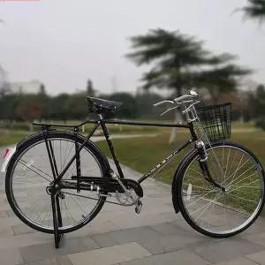 클래식 바구니자전거 배달 레트로 짐받이 장보기 여성 자전거장바구니 핸들바 성인용