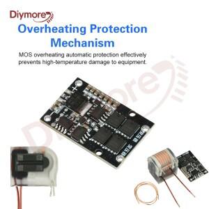 10kV-25kV 고주파 DC 고전압 아크 점화 발전기 인버터 부스트 스텝 업 DIY 키트 12V 70W 코어 트랜스포머