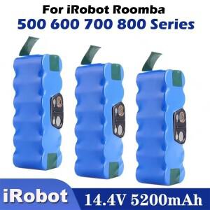 14.4V 9800mAh 리튬이온 배터리 아이로봇 룸바 500 600 700 800 시리즈 510 530 550 560 580 620 630 650 7