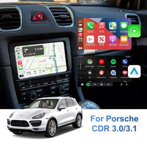 카플레이 네비게이션 carplay 이조네트로닉스 무선 카플레이 안드로이드 오토 레트로핏 키트 디코더 박스 포르쉐 CDR 3.0 3.1 911 카이엔 카이맨 박스터 파나메라용